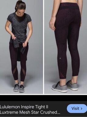 lululemon inspire tight II luxestreme